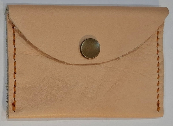 Handstitched Leather Mini Purse/Card Holder