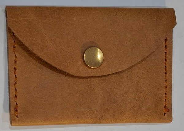 Handstitched Leather Mini Purse/Card Holder