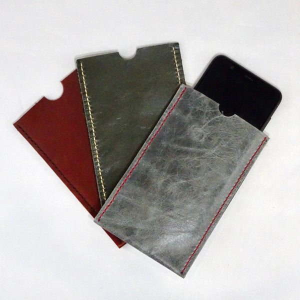 Handstitched Leather Phone Case