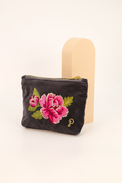 Mini Pouch- Peony